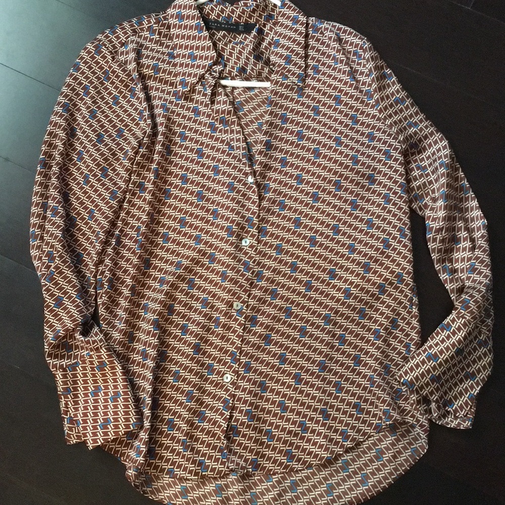 Zara Z monogram shirt